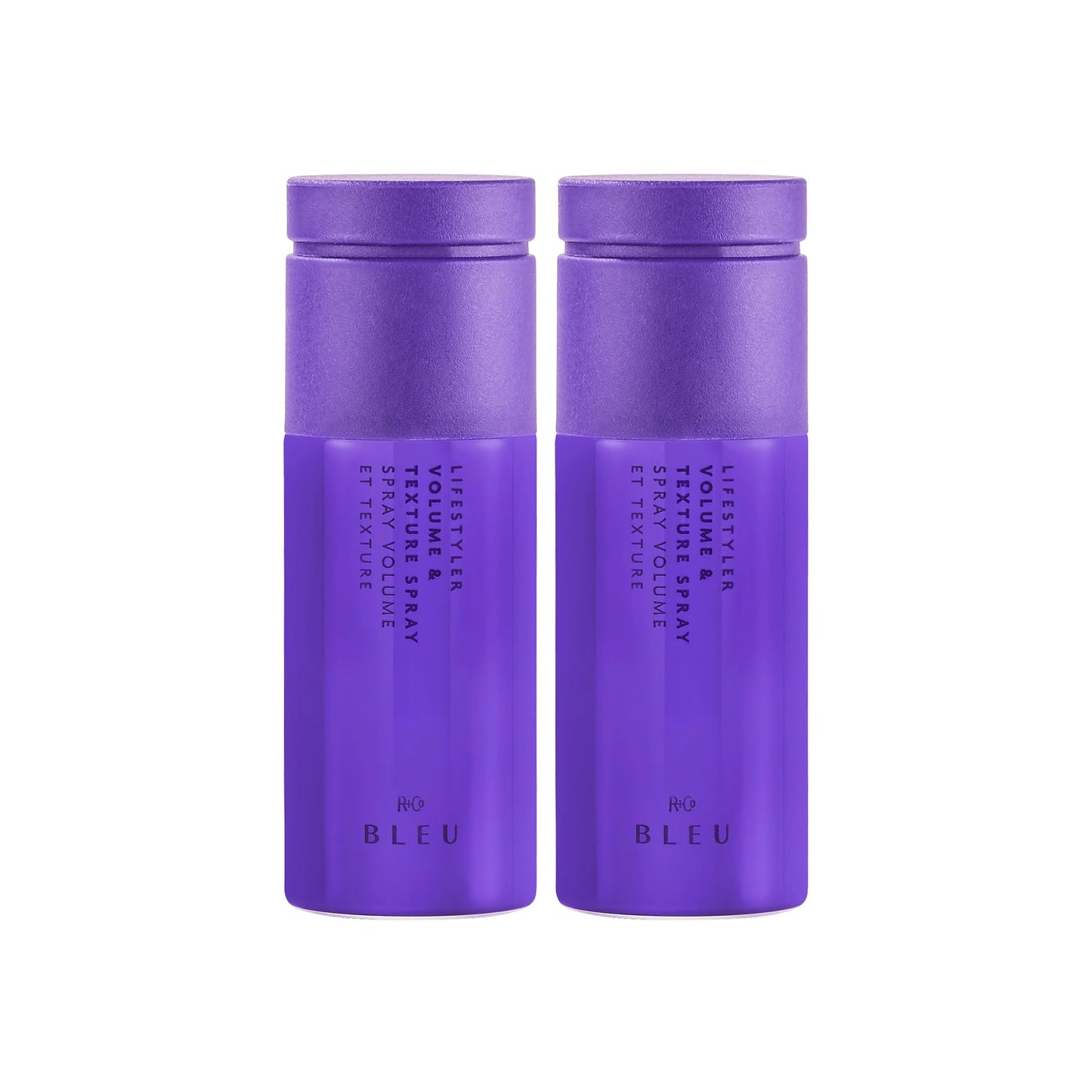 R+Co BLEU Life Styler Volume & Texture Spray Mini 2 Pack - Travel Size Hair Spray for Volume, Body & Texture - Lightweight, Color-Safe Styling Spray