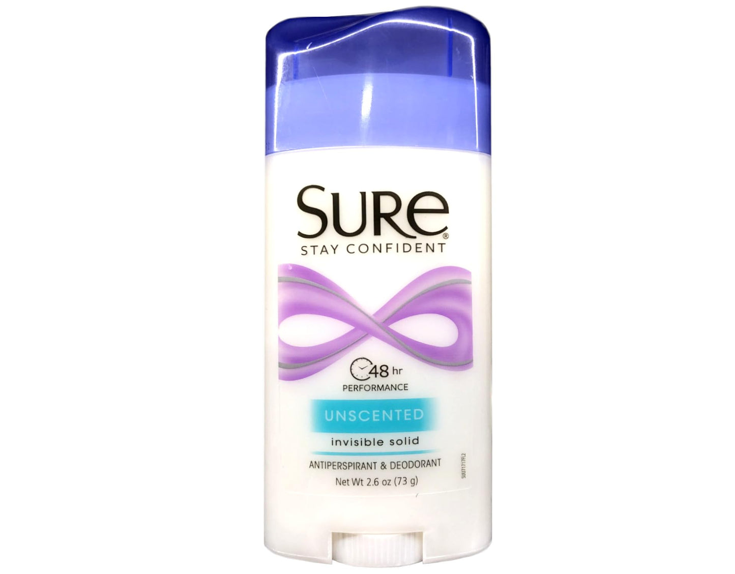 Sure Anti-Perspirant Deodorant Invisible Solid Unscented 2.60 oz (Pack of 9) Beauty and Personal Care Sure