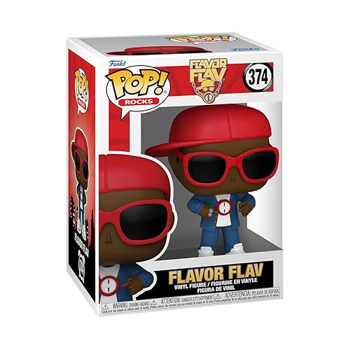 Funko Pop! Rocks: Flavor Flav - Flavor of Love - Collectable Vinyl Figure - Gift Idea - Official Merchandise - for Kids & Adults - Music Fans - Model…