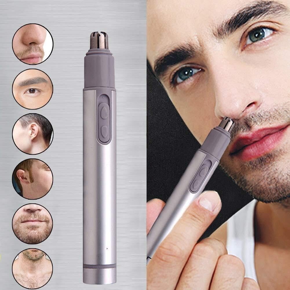 CXAPRDSH Ear, Nose & Brow Trimmer Clipper - Painless Nose Hair Detail Trimmer for Men & Women, Battery Operated Electric Groomer, Easy Cleaning Beauty and Personal Care CXAPRDSH