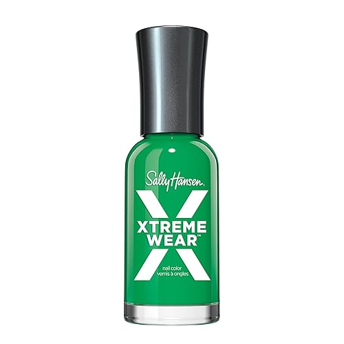 Sally Hansen Xtreme Wear Nail Polish, Streak-Free, Shiny Finish, Long-Lasting Nail Color, Tan-Lime, 0.12 fl oz