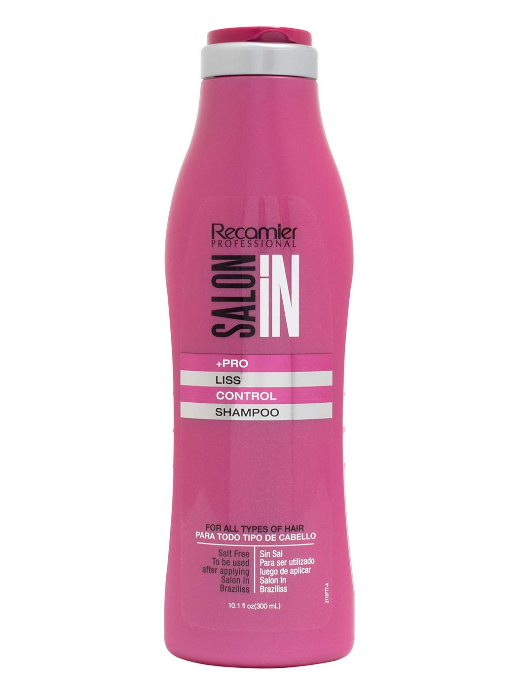 Salon In by Recamier | Liss Control Hair Shampoo & Conditioner Set | Hair Care Set | 10.1 fl oz / 300 ml