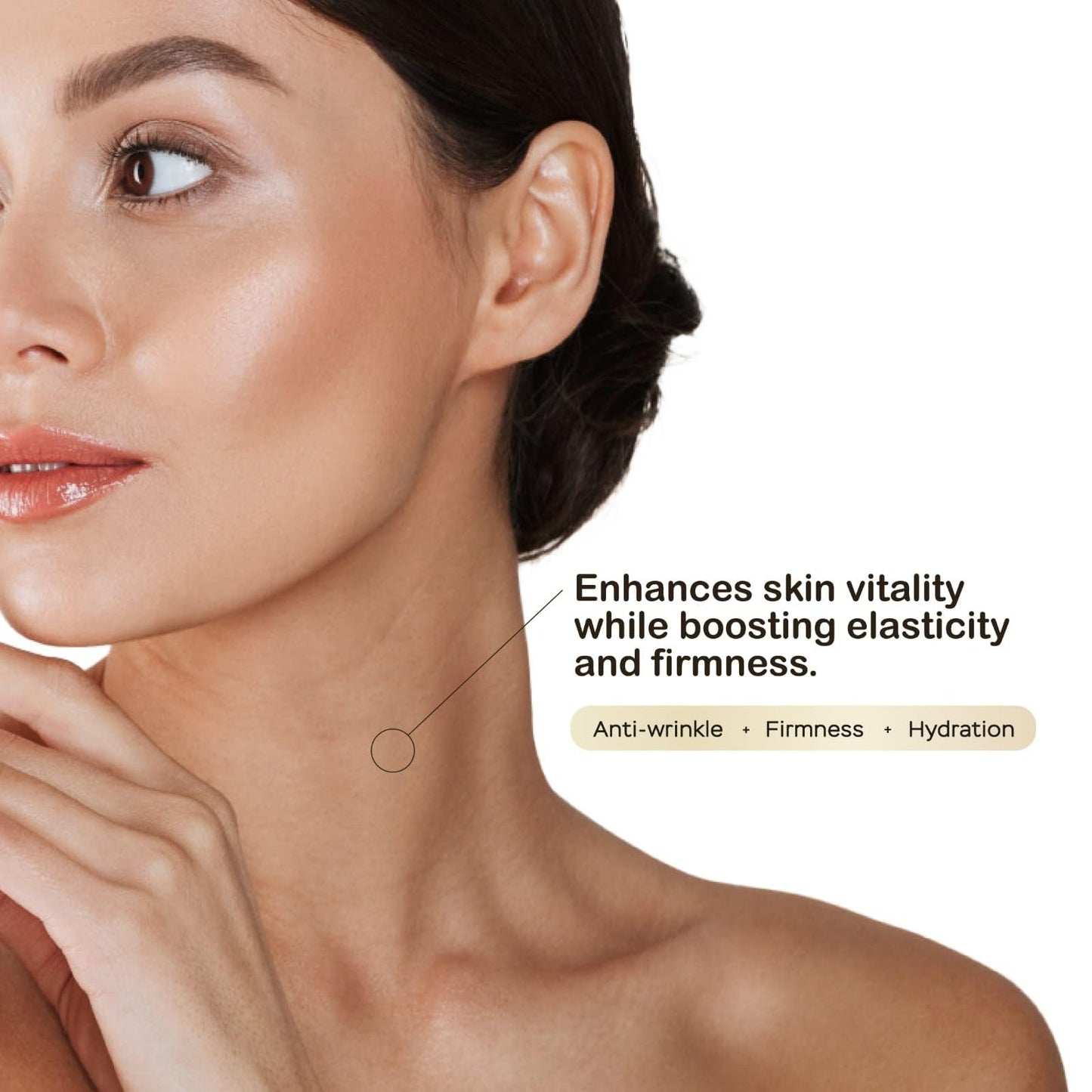 VITASEI Anti Aging Neck Firming Cream For Women, Serum for Neck & Décolleté W/Vitamin E, Olive Oils, Jojoba & Sesame Oil - Helps in Moisturizing