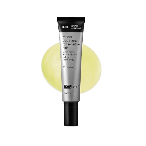 PCA SKIN Retinol Treatment for Sensitive Skin - Anti Aging Face Serum to Gently Reduce Redness & Minimize Fine Lines & Wrinkles - Contains Vitamin A