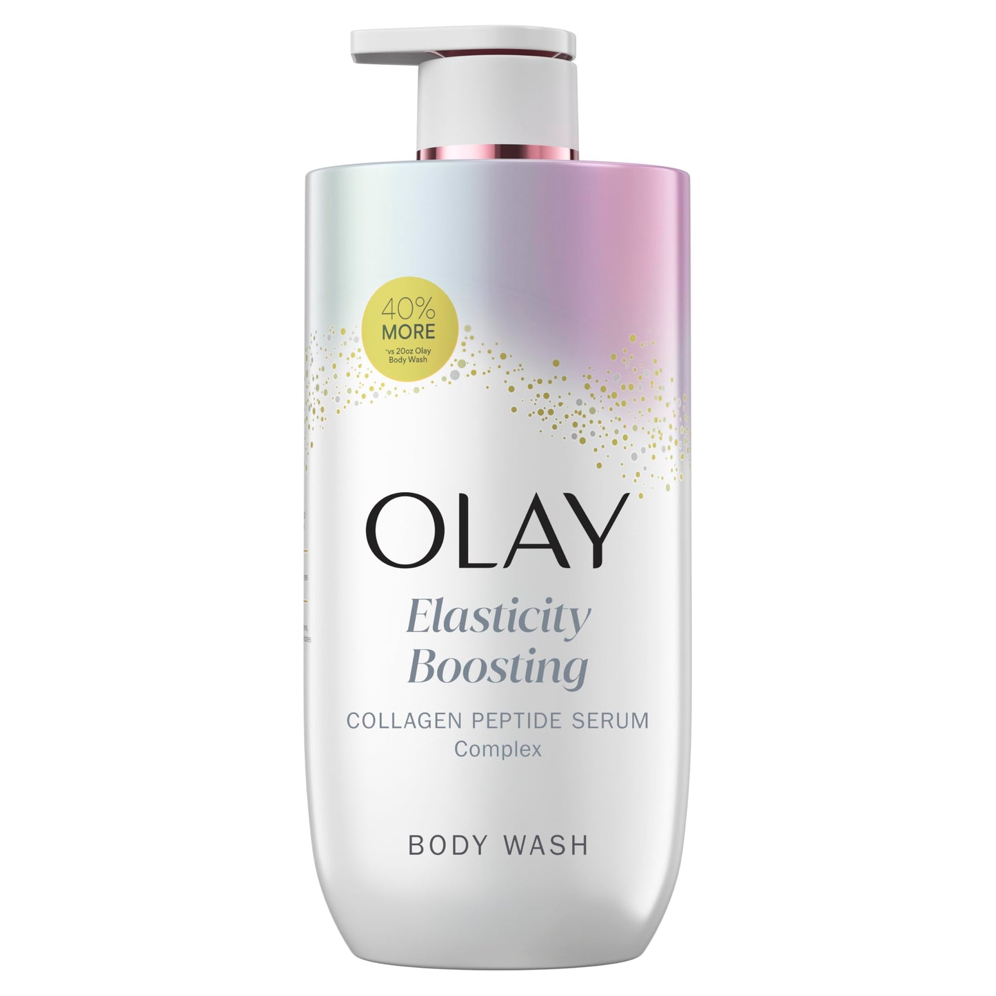 Olay Body Wash for Women, Elasticity Boosting, Collagen Peptide Serum Complex, Renews Moisture, Free of Parabens & Phthalates, Vitamin B3 Lameller