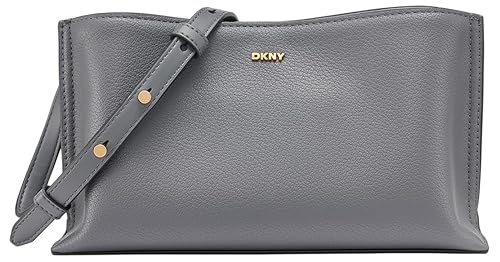 DKNY Women's Alya Crossbody Handbag, Dark Grey