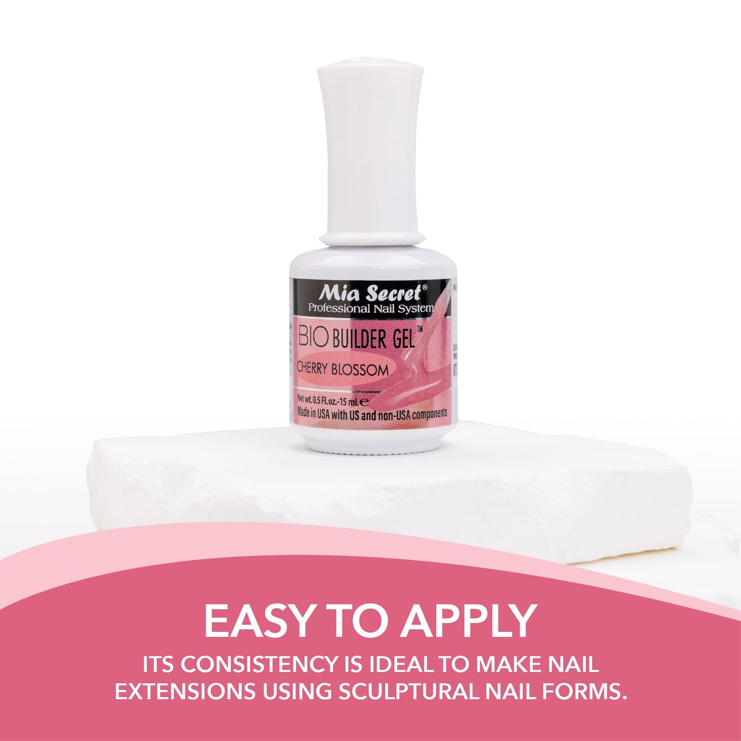 Cherry Blossom Builder Gel Mia Secret made in USA Beauty & Personal Care Mia Secret
