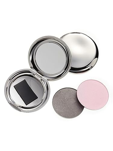 Chantecaille, The Pebble Refillable Eye Shade Compact, Silver