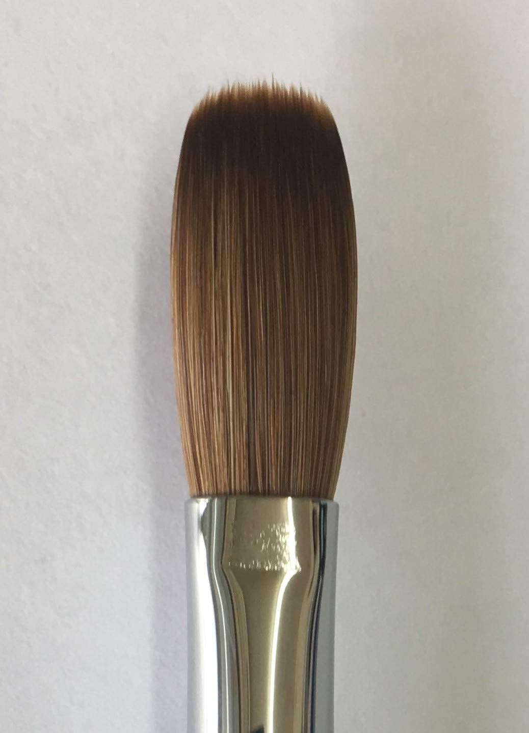 Six Angles CRIMPED 100% Kolinsky Acrylic Nail Brush Black Handle (Crimped Size 10) Beauty & Personal Care Six Angles