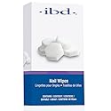 ibd Nail Wipes, Lint-Free Fiberless Pads for Gel Residue Removal, Scratch-Free Finish, 80 Count, 1-Pack