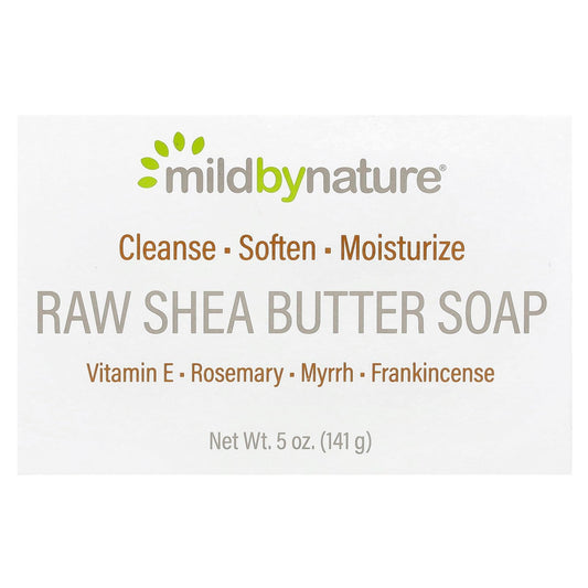 MILD BY NATURE Raw Shea Butter Bar Soap, 5 oz (141 g) Beauty & Personal Care MILD BY NATURE