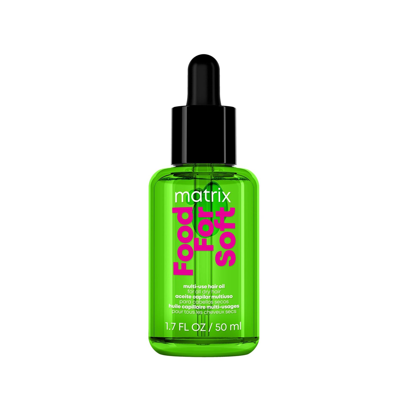 MATRIX Food For Soft Serum Oil For Dry and Brittle Hair - Softens, Smooths and Adds Shine With Heat Protection, Repairing Leave In With Avocado Oil Beauty and Personal Care MATRIX Default Title