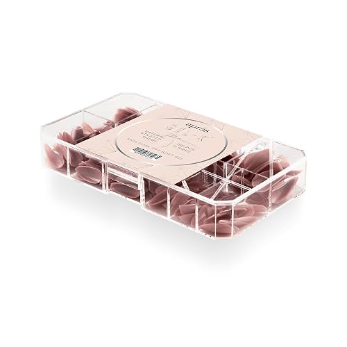 Apres Neutrals Gel-X Mia Box Of Press On Nails, 11 Sizes 00-9, Soft Gel Nail Tip Box (150pcs) (Natural Stiletto Short, 150pcs) Beauty & Personal Care APRÉS