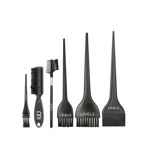 L3 - Tint Brush Set - Professional and Elegant Design - Use for Dye, Tint, and Color Needs - Comfortable and Polished Handle - Level Three Hair Color