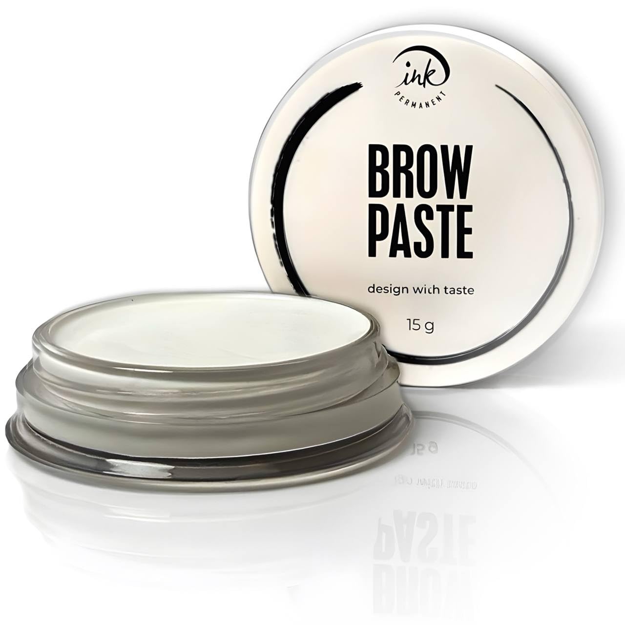Eyebrow White Mapping Paste [Large 15g Bottle] Brow Mapping Paste, Eyebrow Contour for Microblading and PMU Supplies, Brow Design, Draw or Sketch the
