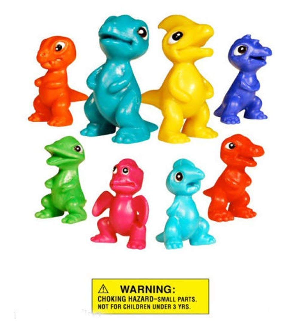 SPA PURE LITTLE DINOS BOMBS: 6 EGG-SHAPED bath bombs for kids with surprise LITTLE DINOS inside, USA Made, Handmade, Natural Bath Bombs, Birthday…