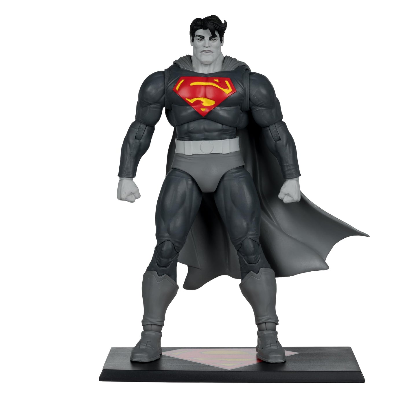 DC Multiverse Superman (The Dark Knight Returns) Black & White 7in Action Figure McFarlane Toys