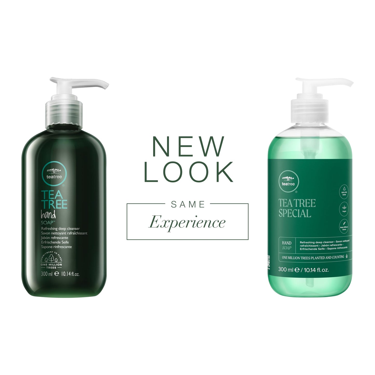 Tea Tree Hand Soap, Liquid Hand Wash, Deep Cleans + Refreshes, 10.14 fl. oz.