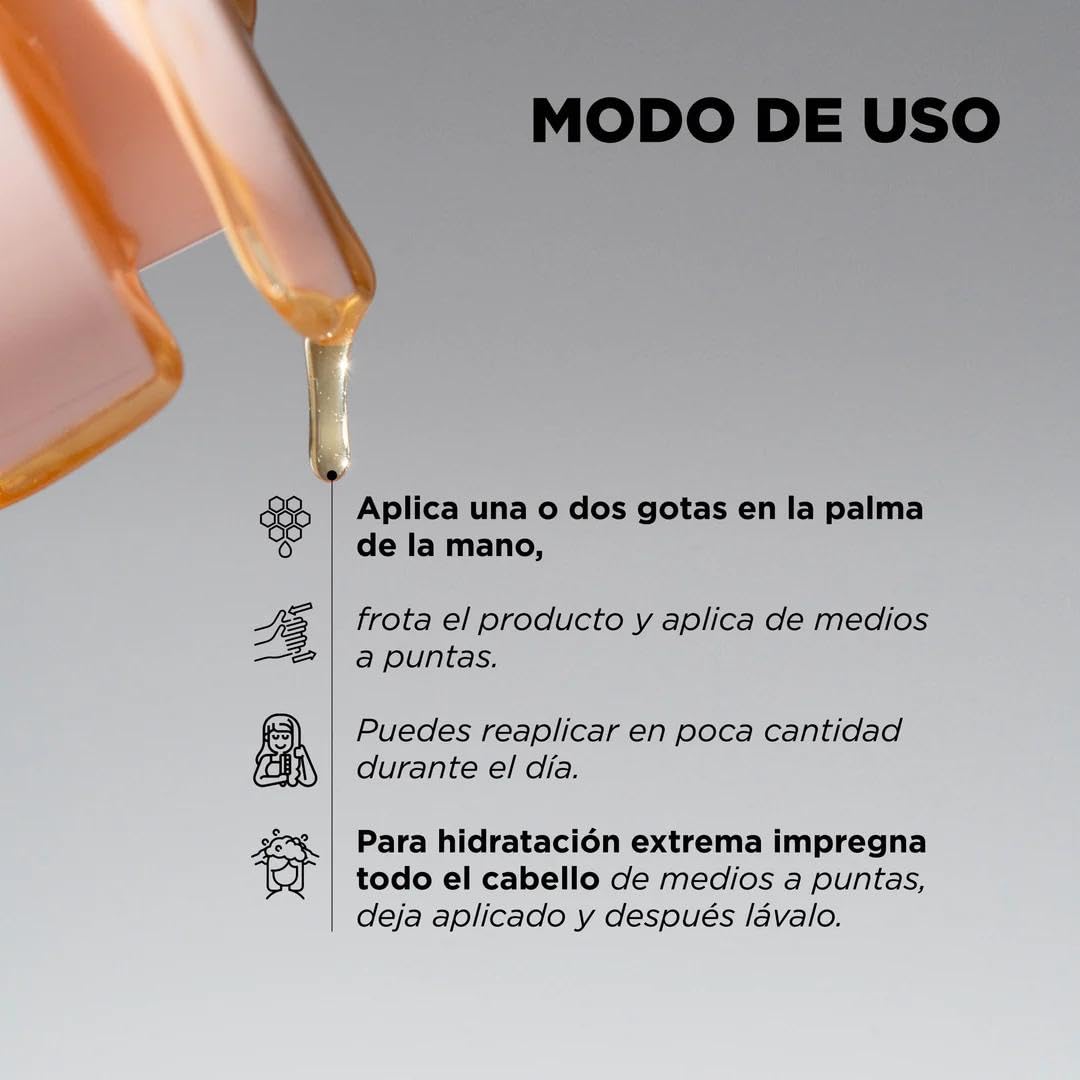Click Hair Hair Honey Serum | Miel Capilar Sellado de Puntas Colombia (1.6oz - 50ml)