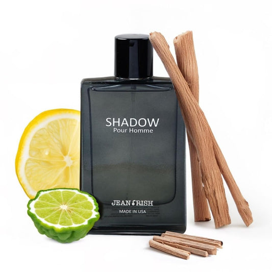 Jean Rish Shadow Pour Homme Perfume for Men Eau De Toilette, Long-Lasting Luxury Fragrance, Made In USA - Lemon, Lavender, Cedar, Musk Scent - 100ml Beauty & Personal Care Jean Rish