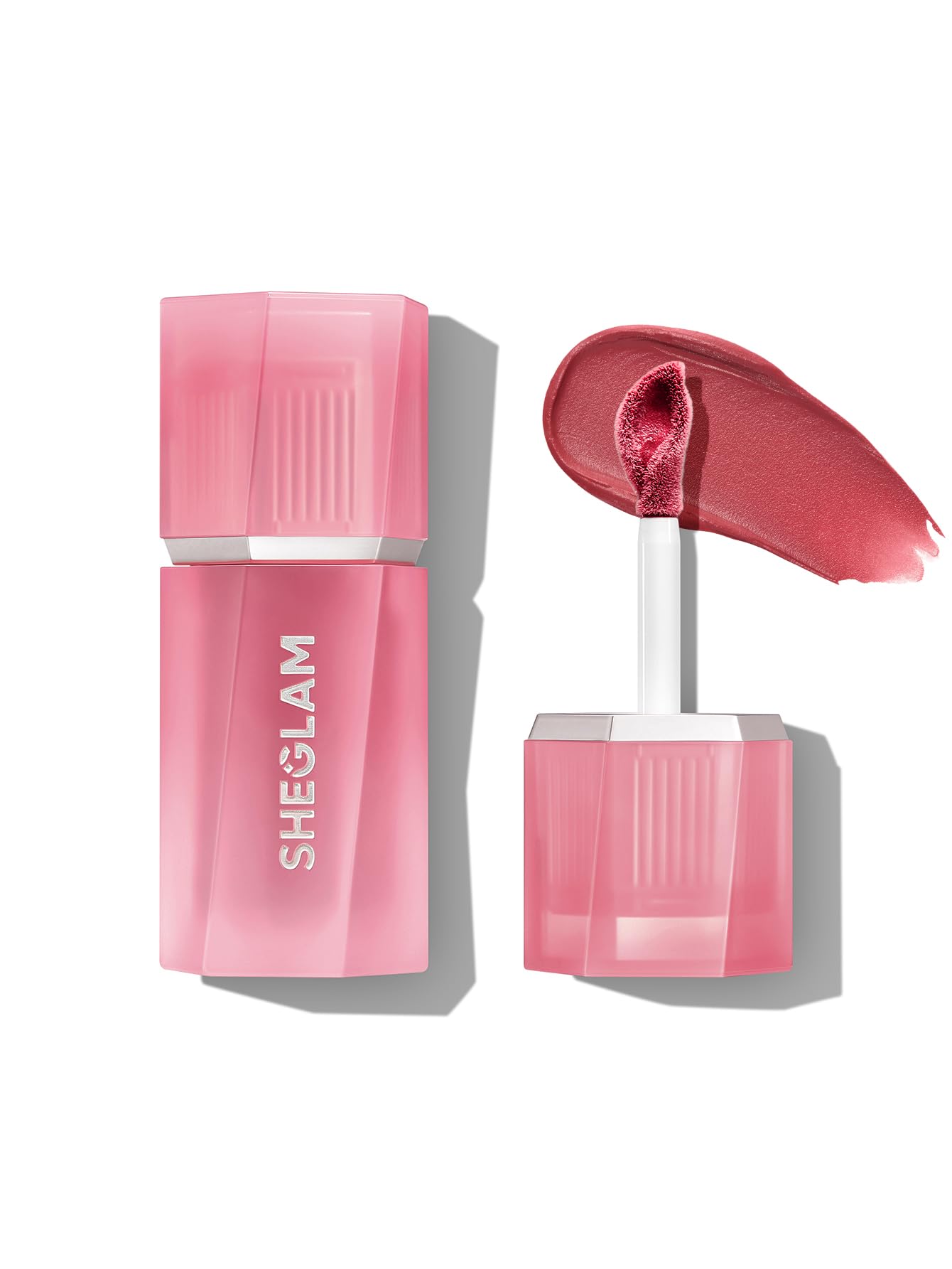 SHEGLAM Air Plush Lip & Cheek Cream Long-lasting Multi-Use Liquid Blush & Lip Stain-026 Like A Feather