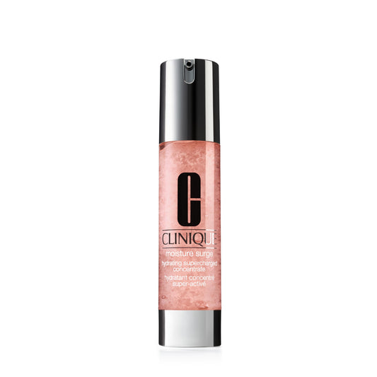 Clinique Moisture Surge Hydrating + Plumping Supercharged Concentrate Face Serum For All Skin Types | Blend of Hydrating Ingredients With Hyaluronic