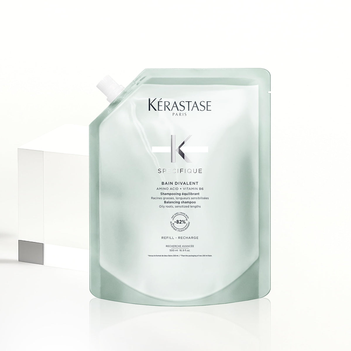 Kerastase Specifique Balancing Shampoo Refill For Oily Scalp & Hair - Cleanses Oil From Roots and Hydrates Dry Hair Ends Beauty and Personal Care KÉRASTASE