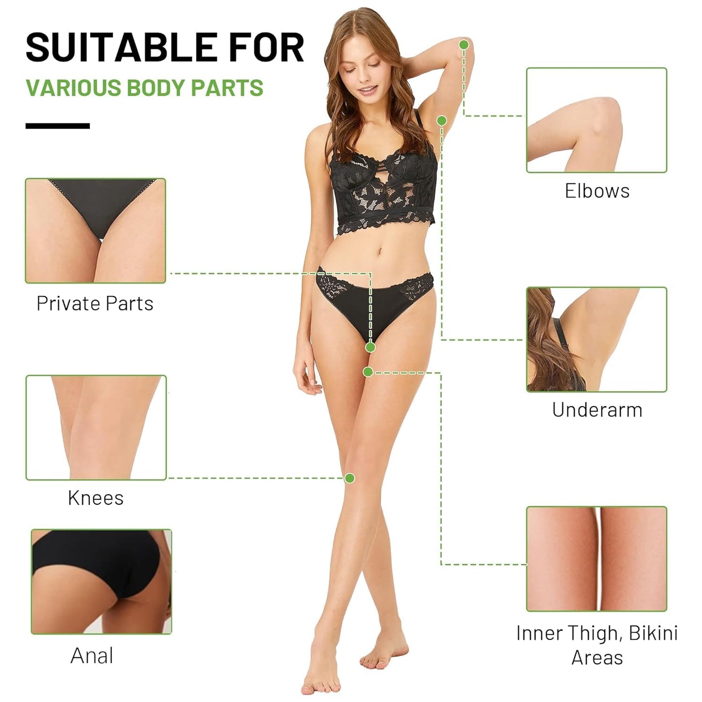 Vcetree Skin Bleaching Cream Skin Lightening for Body Intimate Areas, Private Parts, Underarm, Knees, Elbows, Inner Thigh, Bikini Area, Whitening Beauty and Personal Care Vcetree
