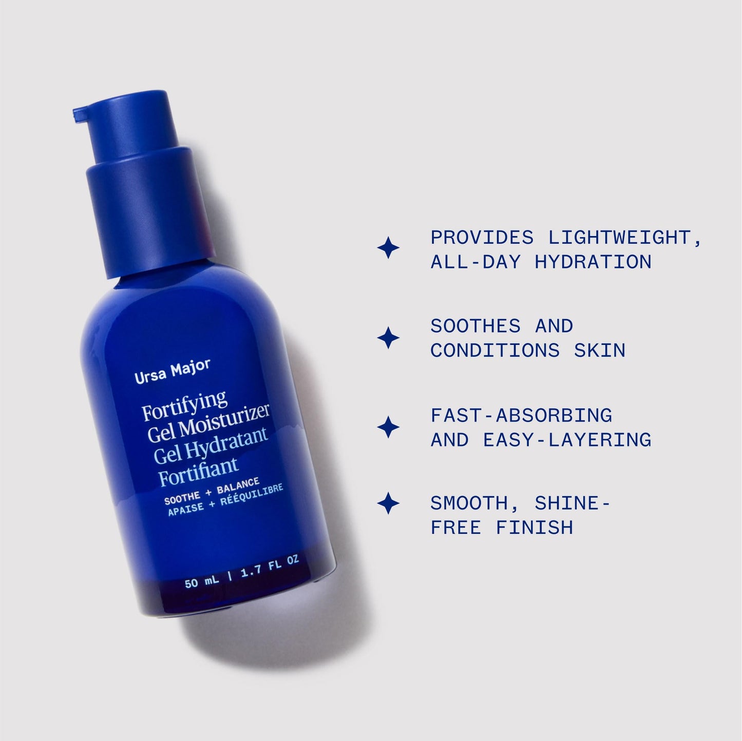Ursa Major Fortifying Gel Moisturizer | Hydrating Daily Moisturizer | Vegan, Cruelty-Free | Formerly known as Fortifying Face Balm | Calming