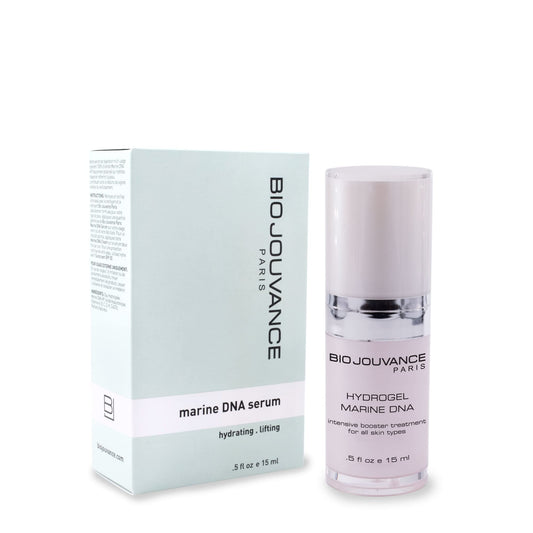 BIO JOUVANCE PARIS - Marine DNA Serum 0.5oz / 15ml - Hydrating | Lifting | Skin Repair | Promote Cell Renewal | Anti-Aging | Daily Facial Skin Care