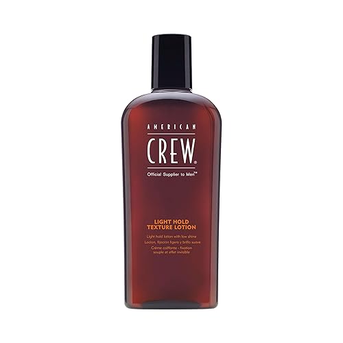 American Crew Men's Hair Texture Lotion, Like Styling Gel with Light Hold & Low Shine, Gift for Him, 8.4 fl oz