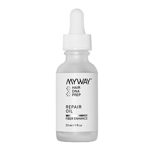 My Way Hair DNA Repair Oil - Restorative and Heat Protectant Oil for Frizz Control - Adds Shine and Seals Split Ends - Paraben, Phthalate, Sulfate
