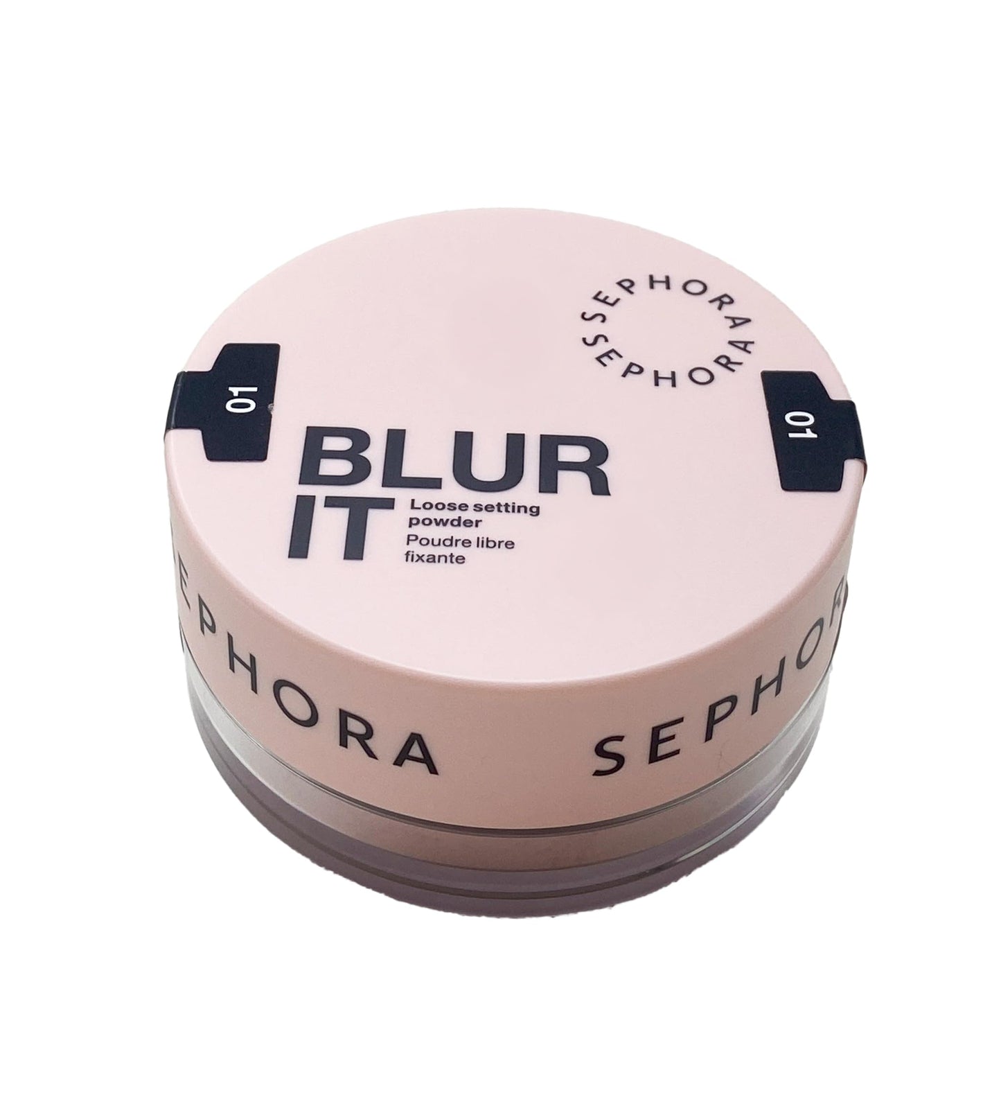 SEPHORA COLLECTION Blur It Loose Setting Powder - 01 Brightening Pink (for fair to light w/pink undertones) 0.26 oz/7.5 g