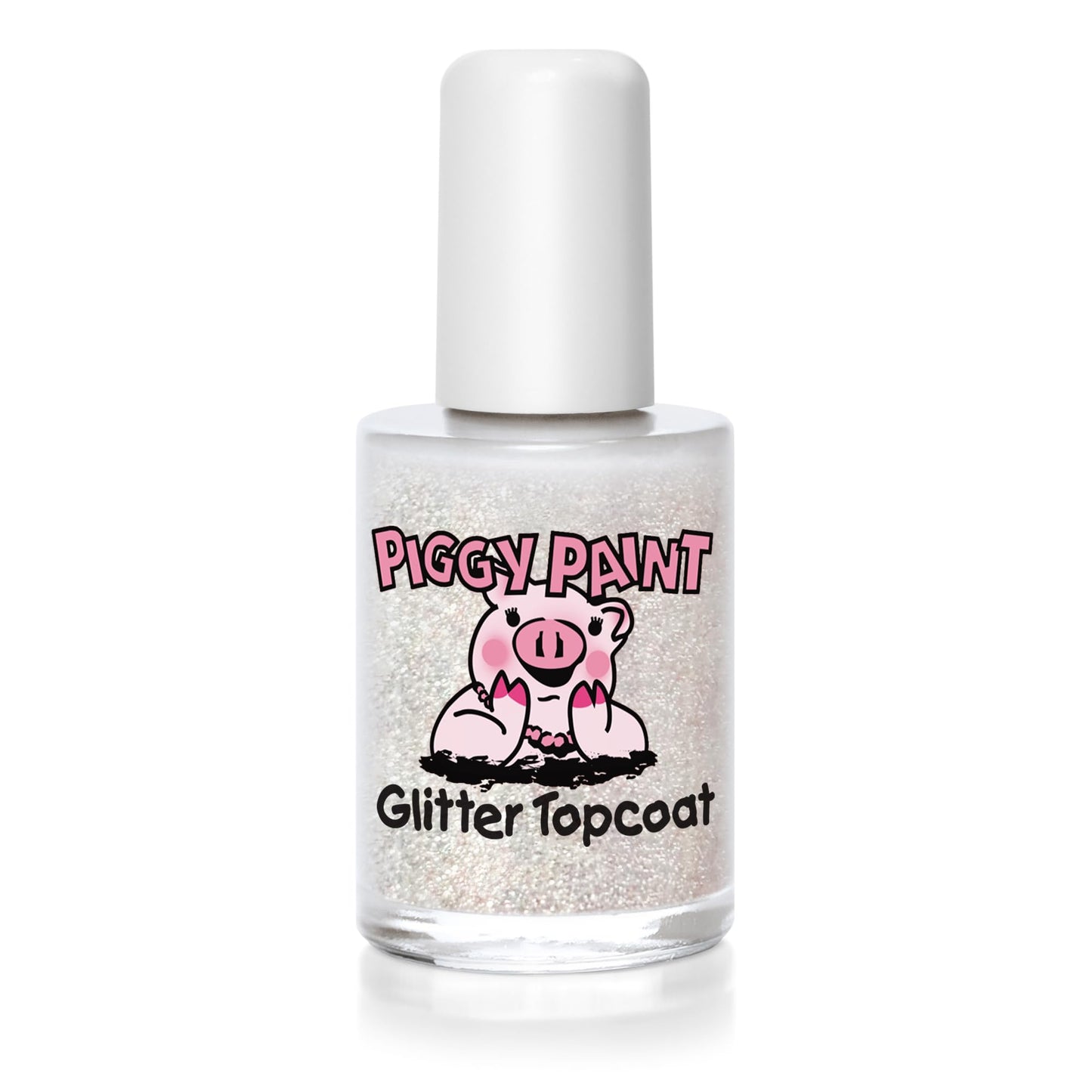 Piggy Paint Glitter Topcoat Nail Polish - 0.5 oz. Beauty & Personal Care Piggy Paint