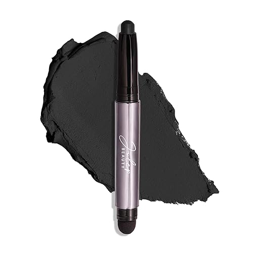 Julep Eyeshadow 101 Cream-to-Powder Waterproof Shadow Stick - Onyx Black Matte - Long-Lasting, Crease-Proof, Smooth Jet-Black Matte Cream Eyeshadow