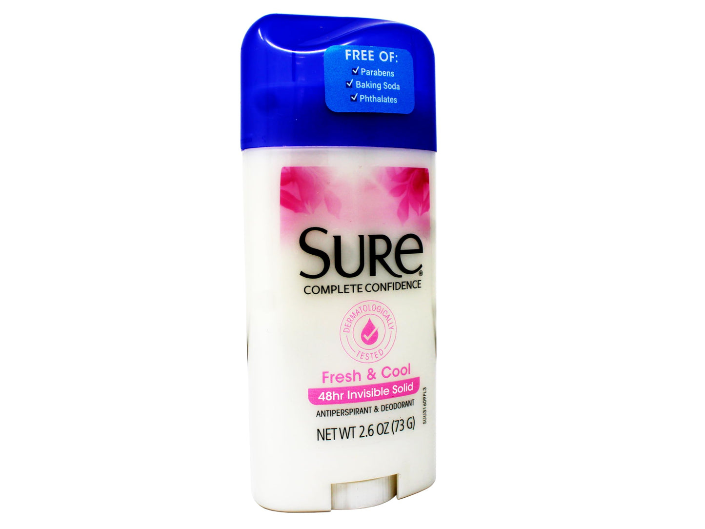 Sure Deodorant 2.6 Ounce Invisible Solid Fresh & Cool (76ml) (3 Pack) Beauty and Personal Care Sure