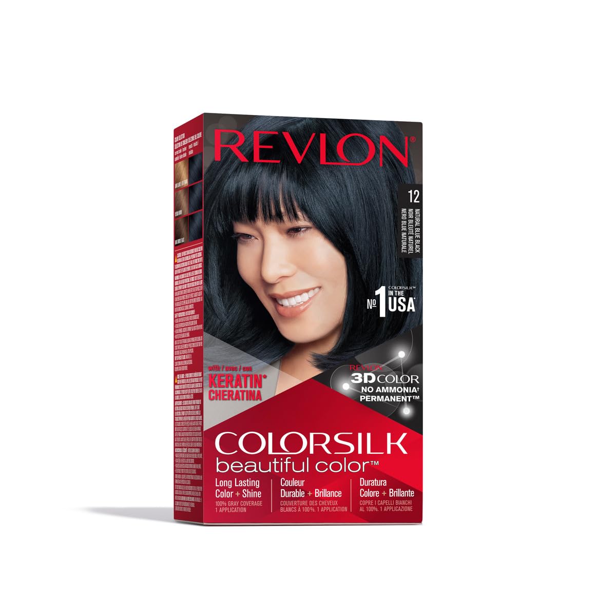 COLORSILK # 12 NAT BLUE BLACK