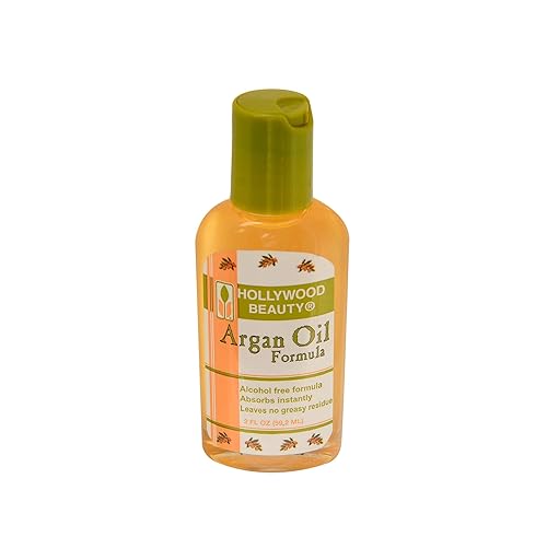 Hollywood Beauty oil, argan, formula, Gray, 2 Fl Oz