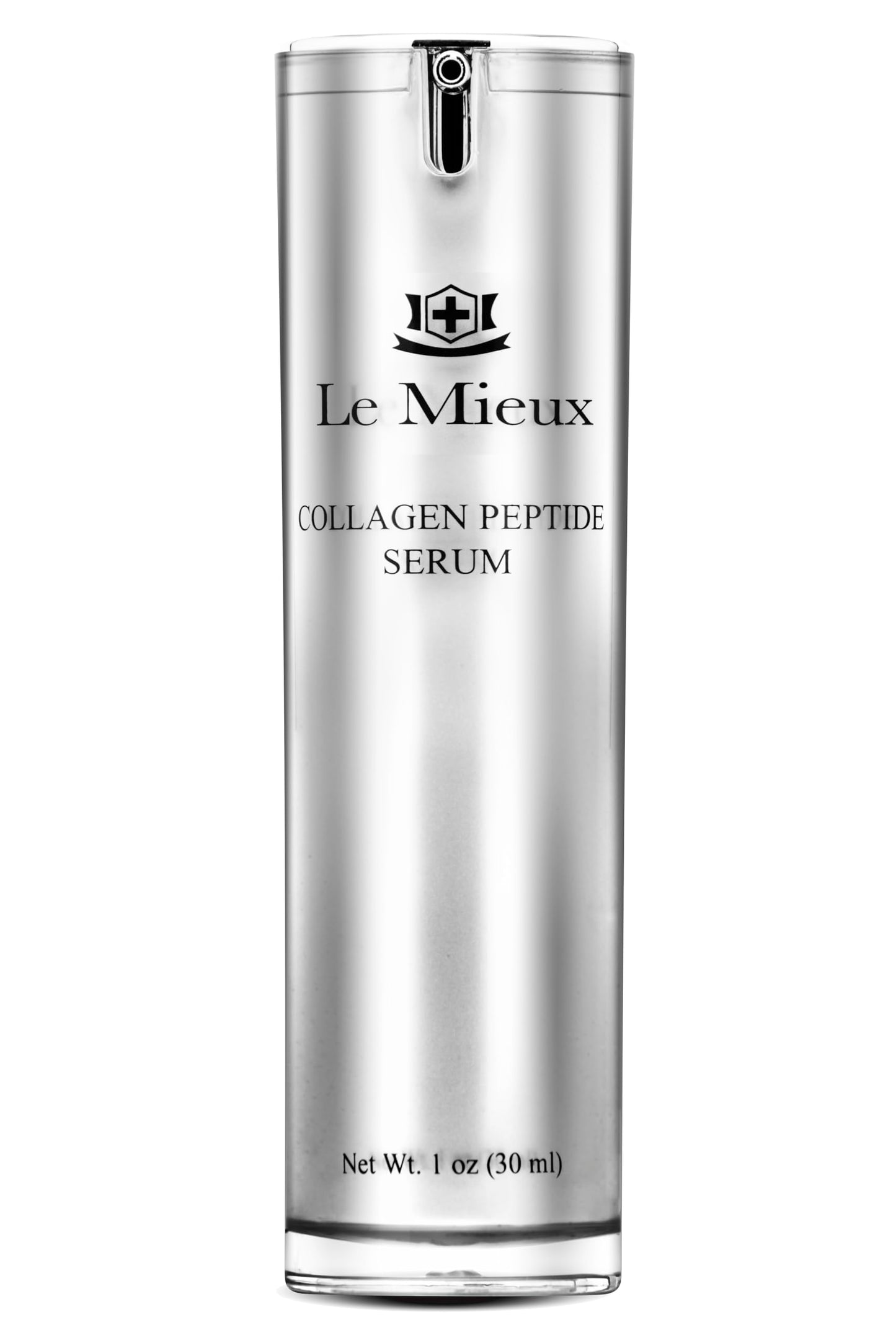 Le Mieux Collagen Peptide Serum - Concentrated, Creamy Anti Aging Face Serum with Skin Contouring Peptides & Moisturizing Hyaluronic Acid, No