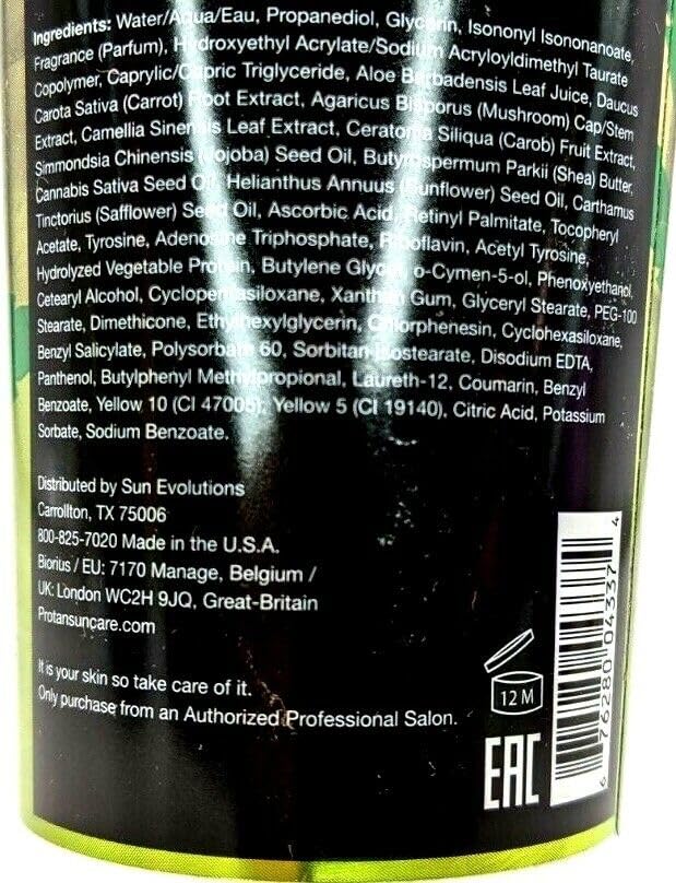 ProTan Beaches & Crème Hemp Dark Tanning Gelee 8.5 oz