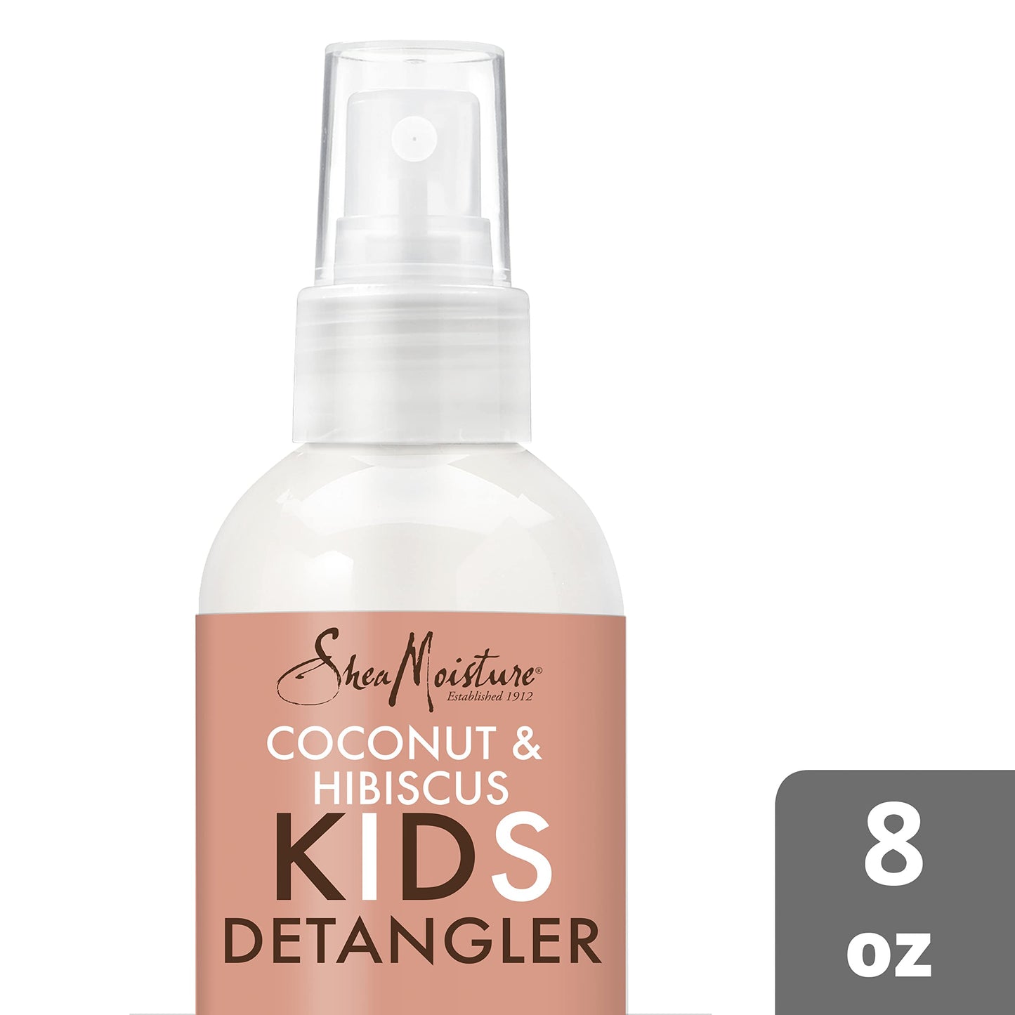 Shea Moisture Kids Detangler Coconut & Hibiscus 8 Ounce Pump (Pack of 2)