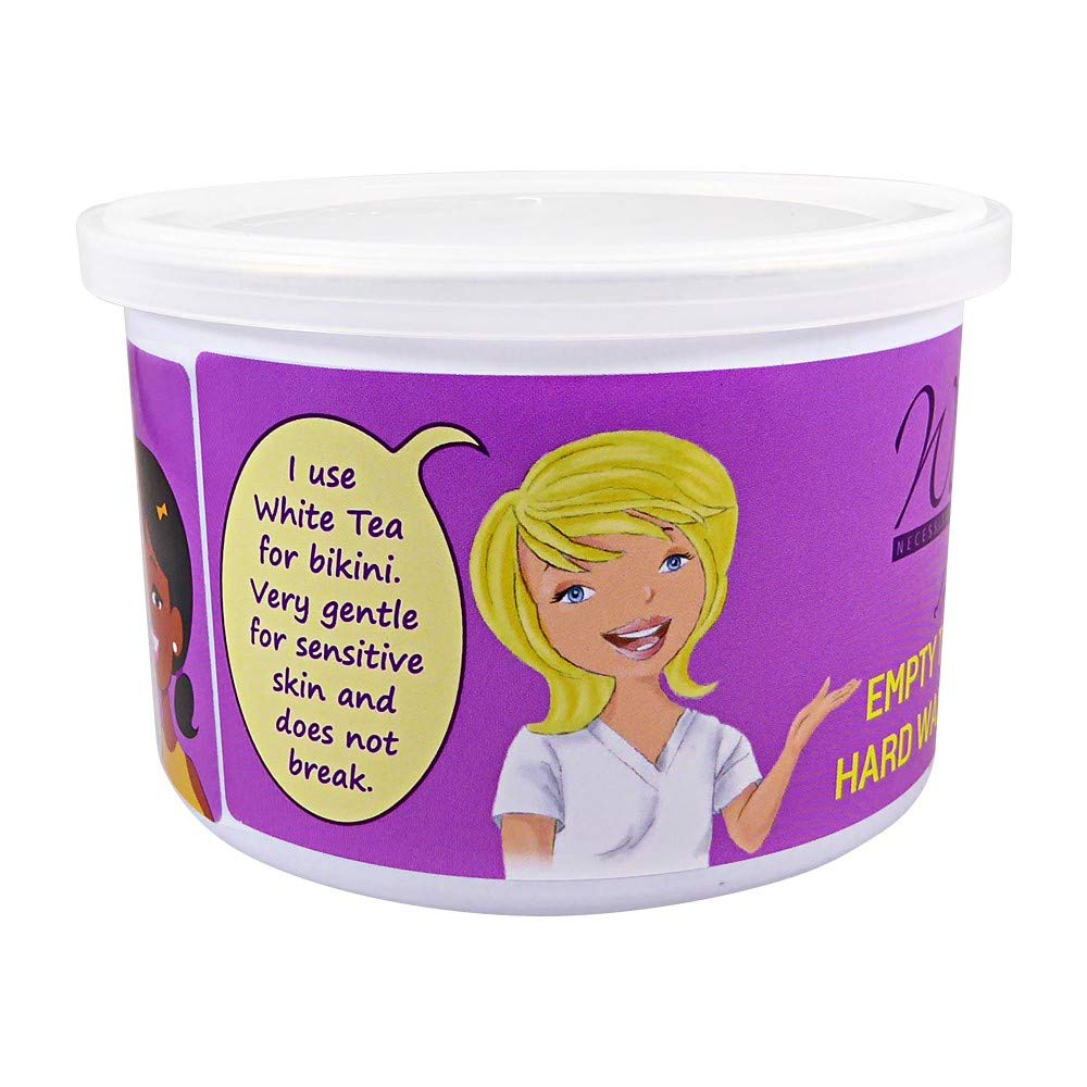 Wax Necessities Empty Refill Wax Can for Wax Beads 14.1 Ounces 3 Pack Beauty and Personal Care Wax Necessities
