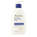 Aveeno Skin Relief Moisturizing Lotion Heals Very Dry, Sensitive Skin, Fast-Absorbing Body Lotion with Soothing Triple Oat & Shea Butter Formula