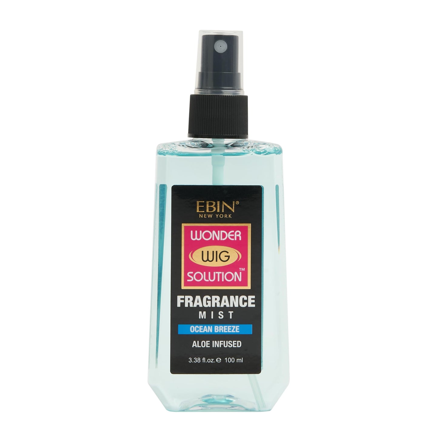 Wonder Wig Solution Fragrance Mist Ocean Breeze 3.38oz | Gives Moisture and Hydration to Hair with Aloe Infused Formula, Refresh the Wig, Eliminating
