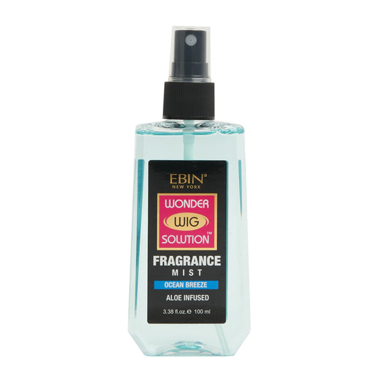 Wonder Wig Solution Fragrance Mist Ocean Breeze 3.38oz | Gives Moisture and Hydration to Hair with Aloe Infused Formula, Refresh the Wig, Eliminating
