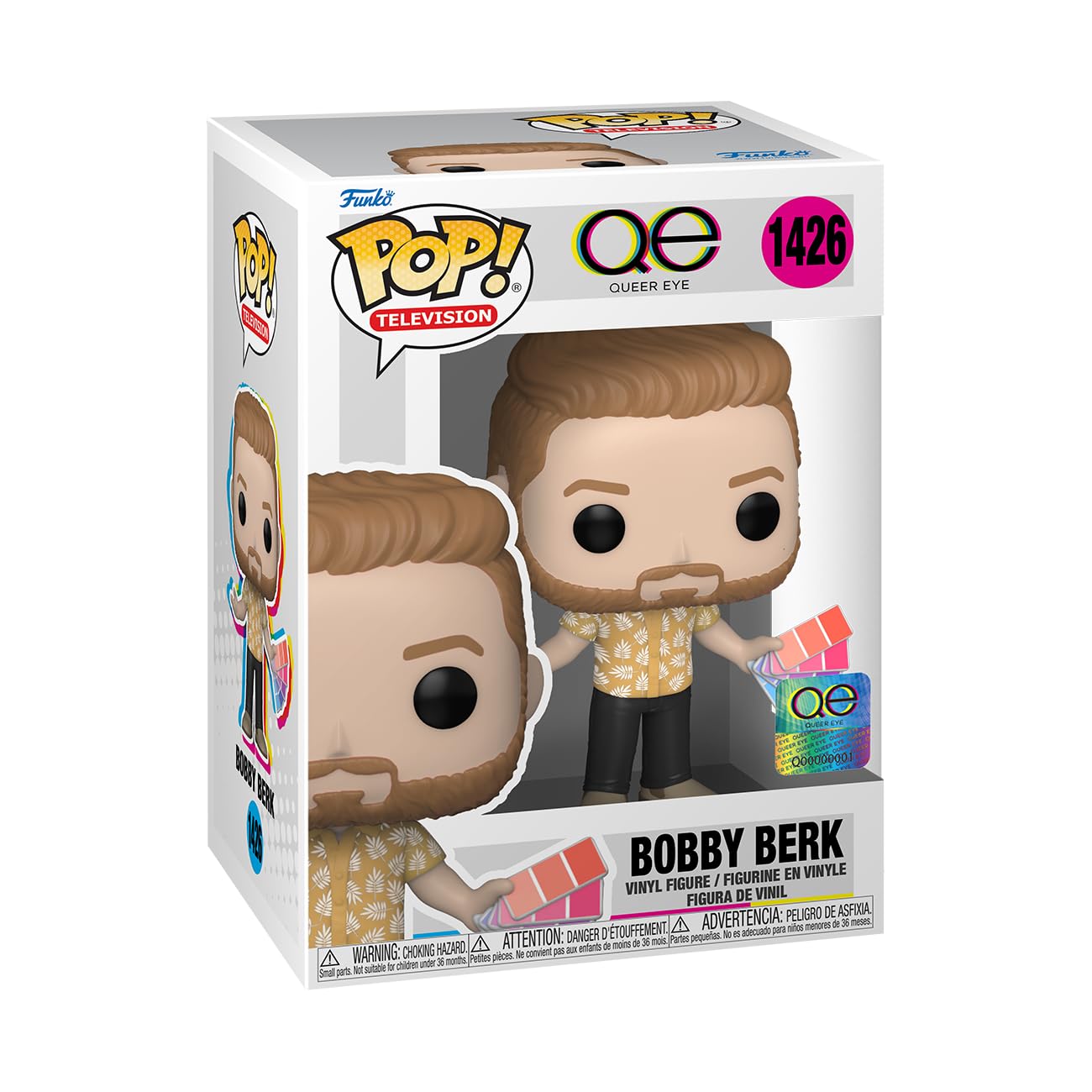 Funko POP! TV: Queer Eye - Bobby Berk - Collectable Vinyl Figure - Gift Idea - Official Merchandise - for Kids & Adults - TV Fans - Model Figure…