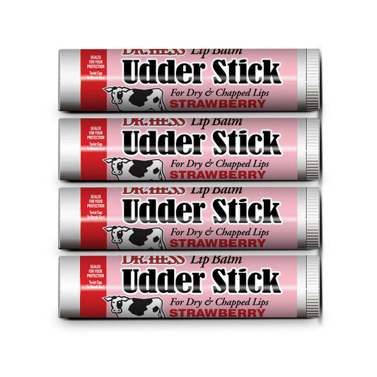 Dr. Hess Original Udder Stick Lip Balm, Soothing Moisturizer Sun Screen Balm for Dry Lips with Jojoba, Beeswax & Shea Butter, Total Lip Care Beauty and Personal Care Dr. Hess