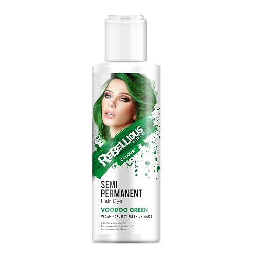 Paintglow Rebellious Colours Semi-permanent Hair Dye (voodoo Green)