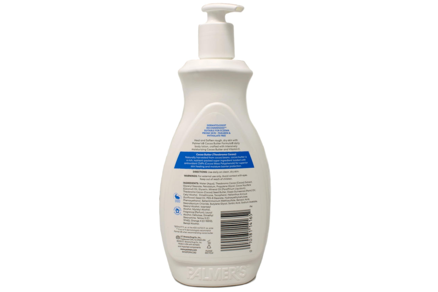 Palmers Cocoa Butter Lotion With Vitamin-E 17 Ounce Bonus (500ml) (Pack of 2)