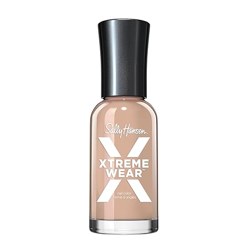 Sally Hansen Xtreme Wear Nail Polish, Streak-Free, Shiny Finish, Long-Lasting Nail Color, Bare it All, 0.12 fl oz
